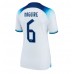 Englanti Harry Maguire #6 Kopio Koti Pelipaita Naisten MM-kisat 2022 Lyhyet Hihat